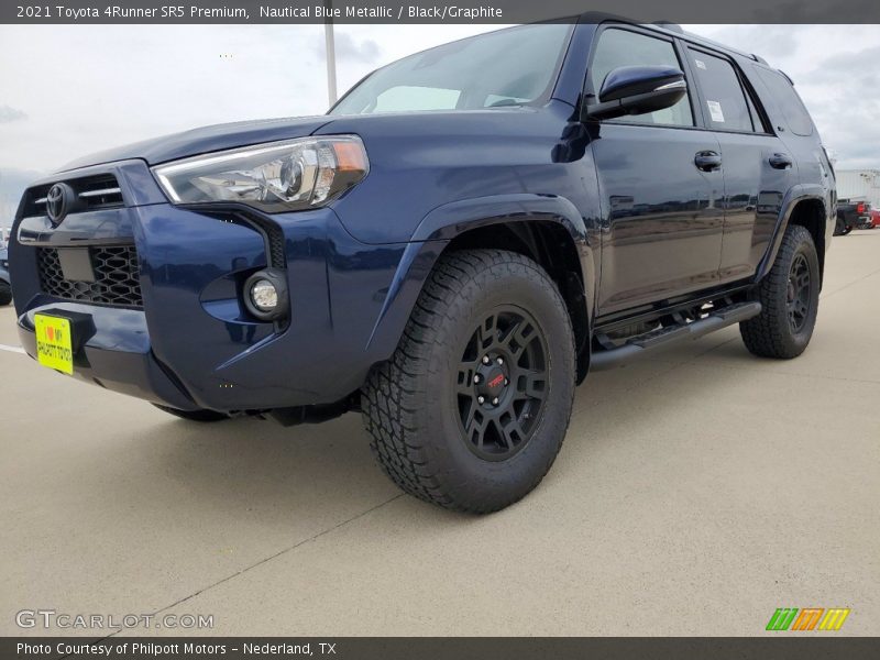 Nautical Blue Metallic / Black/Graphite 2021 Toyota 4Runner SR5 Premium