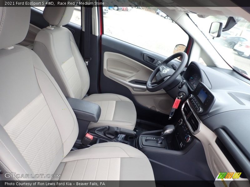 Race Red / Medium Stone 2021 Ford EcoSport S 4WD