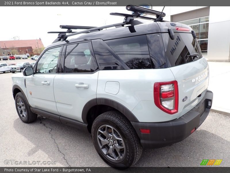 Cactus Gray / Ebony/Roast 2021 Ford Bronco Sport Badlands 4x4
