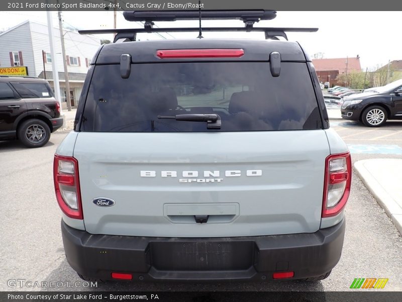 Cactus Gray / Ebony/Roast 2021 Ford Bronco Sport Badlands 4x4