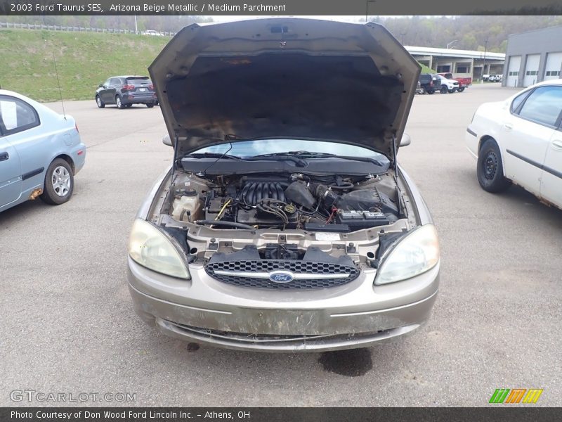 Arizona Beige Metallic / Medium Parchment 2003 Ford Taurus SES