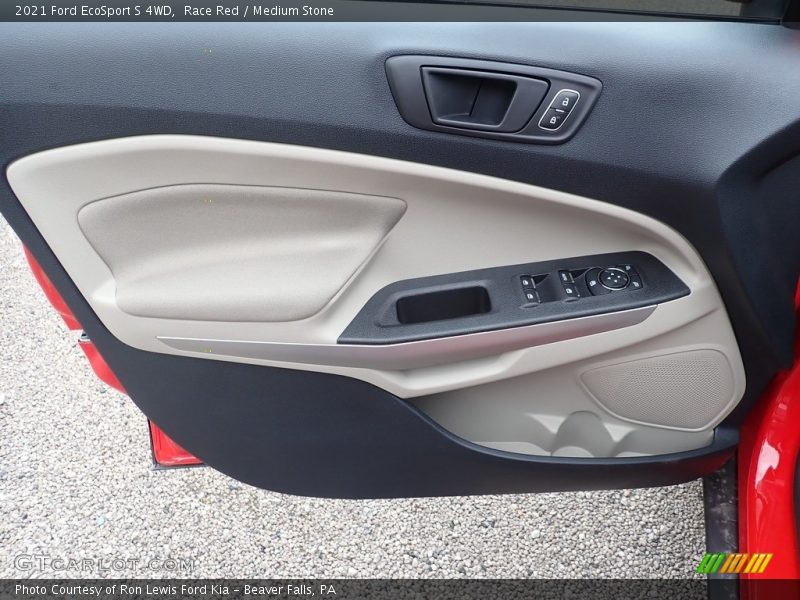 Race Red / Medium Stone 2021 Ford EcoSport S 4WD