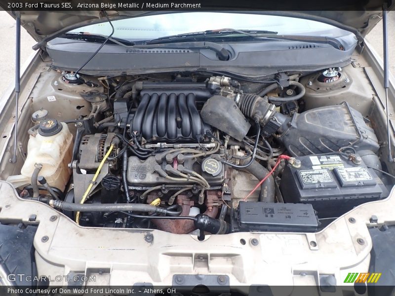 Arizona Beige Metallic / Medium Parchment 2003 Ford Taurus SES