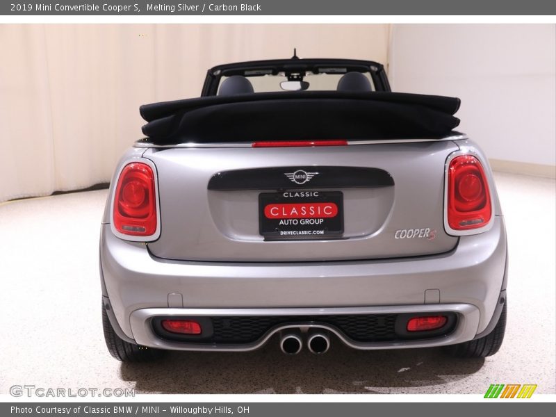Melting Silver / Carbon Black 2019 Mini Convertible Cooper S