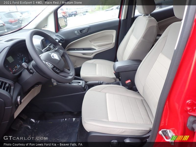 Race Red / Medium Stone 2021 Ford EcoSport S 4WD