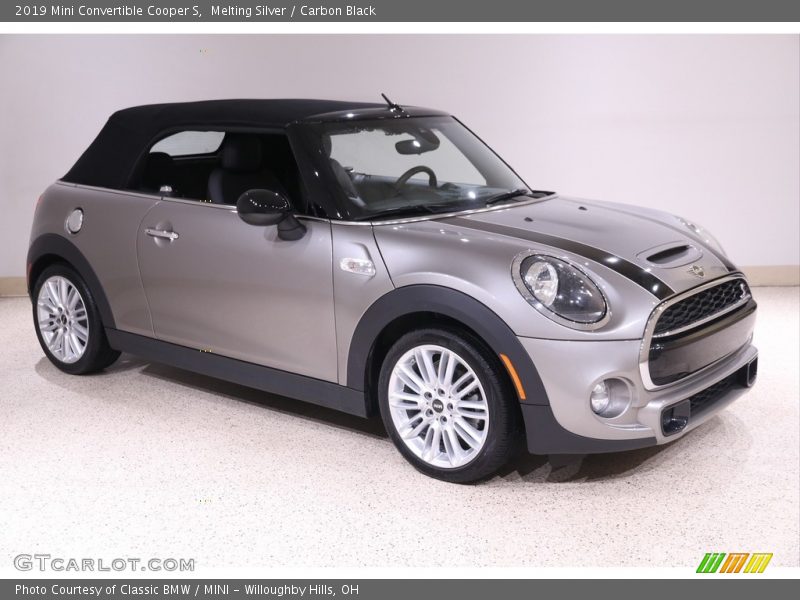 Melting Silver / Carbon Black 2019 Mini Convertible Cooper S