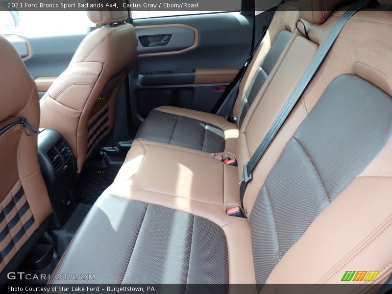 Rear Seat of 2021 Bronco Sport Badlands 4x4