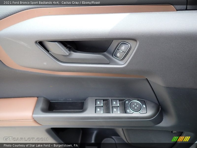Cactus Gray / Ebony/Roast 2021 Ford Bronco Sport Badlands 4x4