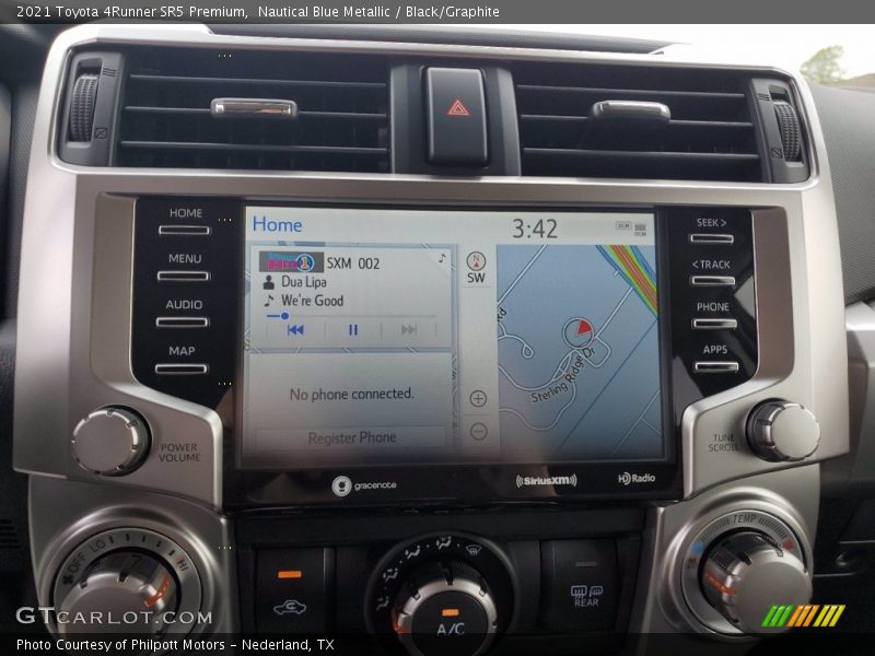 Nautical Blue Metallic / Black/Graphite 2021 Toyota 4Runner SR5 Premium