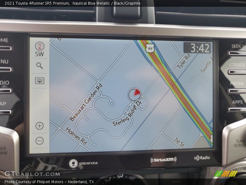 Nautical Blue Metallic / Black/Graphite 2021 Toyota 4Runner SR5 Premium