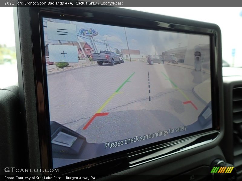 Cactus Gray / Ebony/Roast 2021 Ford Bronco Sport Badlands 4x4