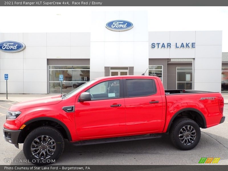 Race Red / Ebony 2021 Ford Ranger XLT SuperCrew 4x4