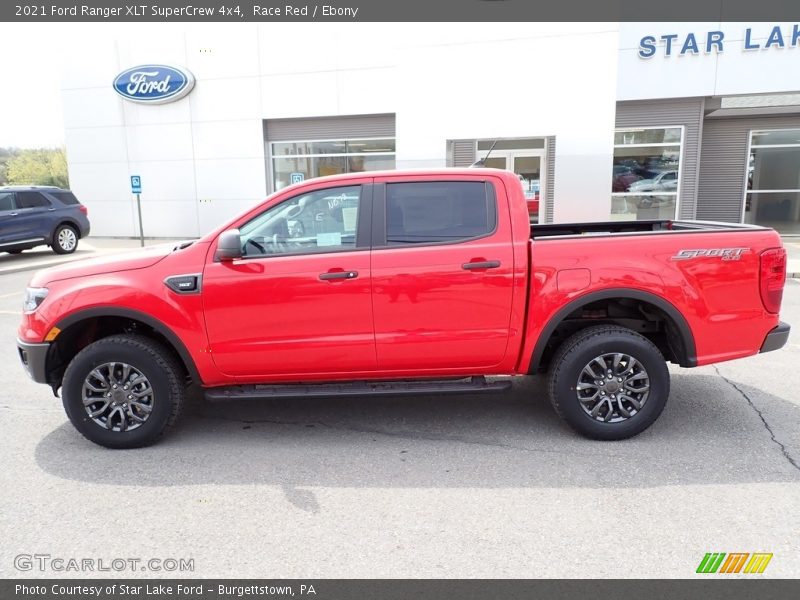 Race Red / Ebony 2021 Ford Ranger XLT SuperCrew 4x4
