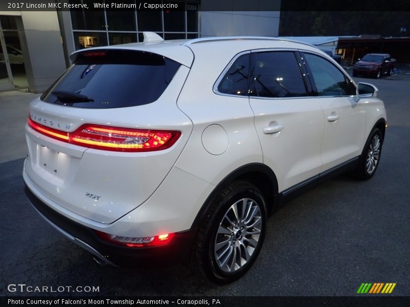 White Platinum / Cappuccino 2017 Lincoln MKC Reserve