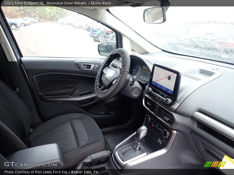 Moondust Silver Metallic / Ebony Black 2021 Ford EcoSport SE
