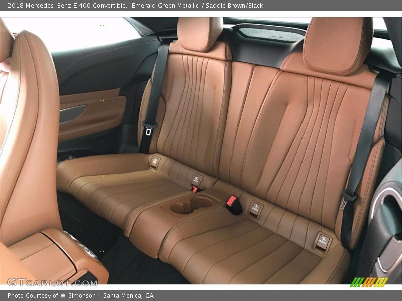 Emerald Green Metallic / Saddle Brown/Black 2018 Mercedes-Benz E 400 Convertible