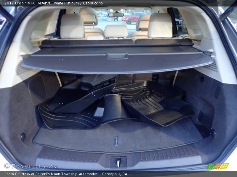 White Platinum / Cappuccino 2017 Lincoln MKC Reserve