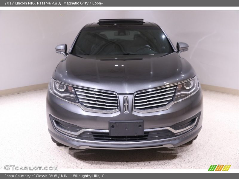 Magnetic Gray / Ebony 2017 Lincoln MKX Reserve AWD