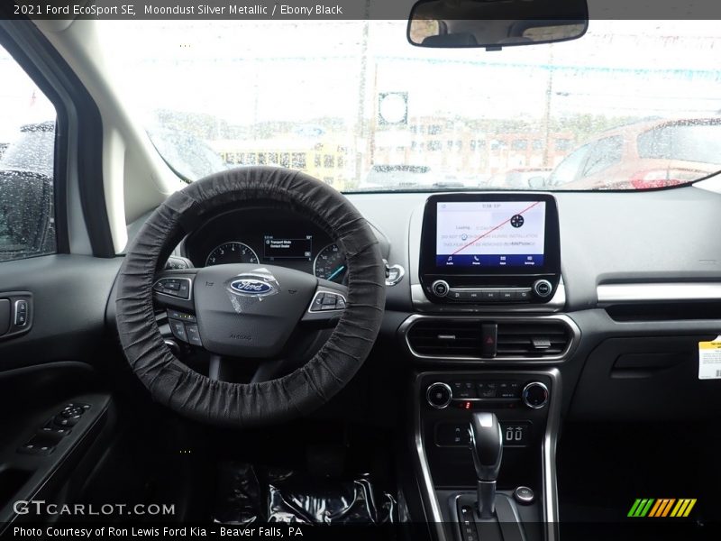 Moondust Silver Metallic / Ebony Black 2021 Ford EcoSport SE