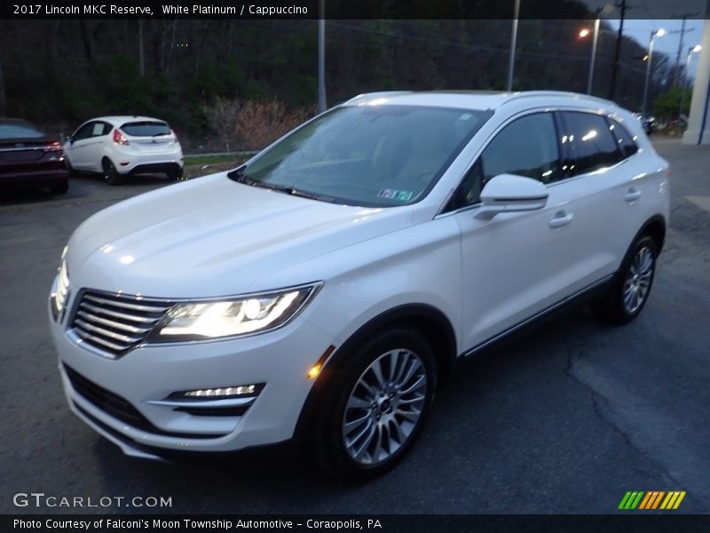 White Platinum / Cappuccino 2017 Lincoln MKC Reserve