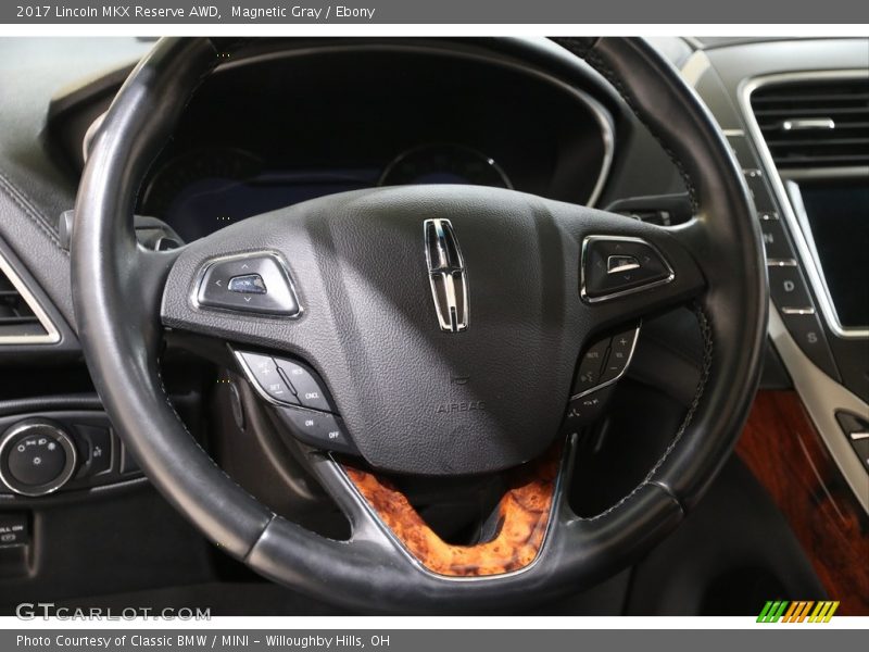 Magnetic Gray / Ebony 2017 Lincoln MKX Reserve AWD