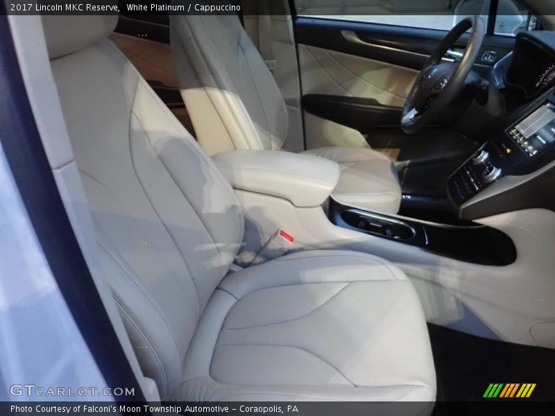 White Platinum / Cappuccino 2017 Lincoln MKC Reserve