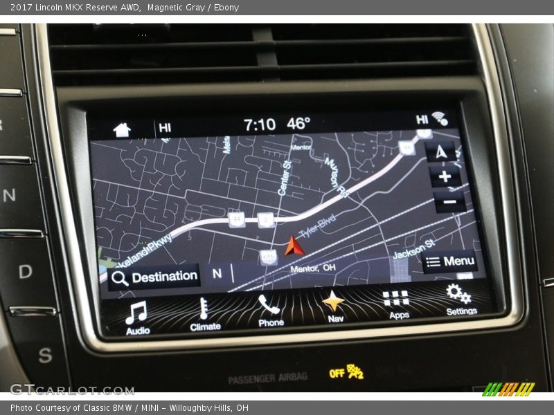 Magnetic Gray / Ebony 2017 Lincoln MKX Reserve AWD