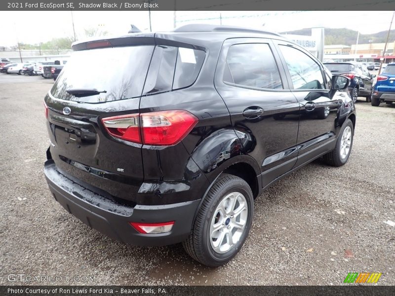 Shadow Black / Ebony Black 2021 Ford EcoSport SE