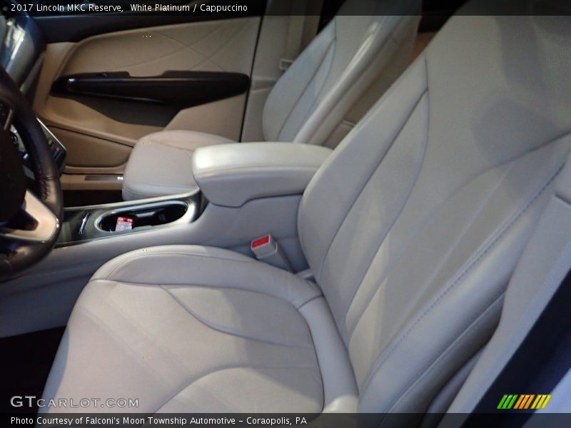 White Platinum / Cappuccino 2017 Lincoln MKC Reserve