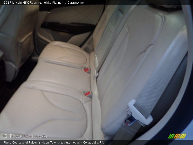 White Platinum / Cappuccino 2017 Lincoln MKC Reserve