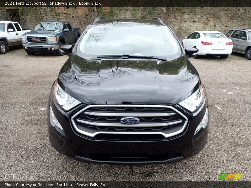 Shadow Black / Ebony Black 2021 Ford EcoSport SE