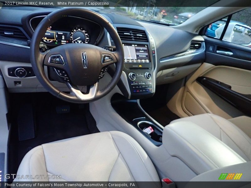 White Platinum / Cappuccino 2017 Lincoln MKC Reserve