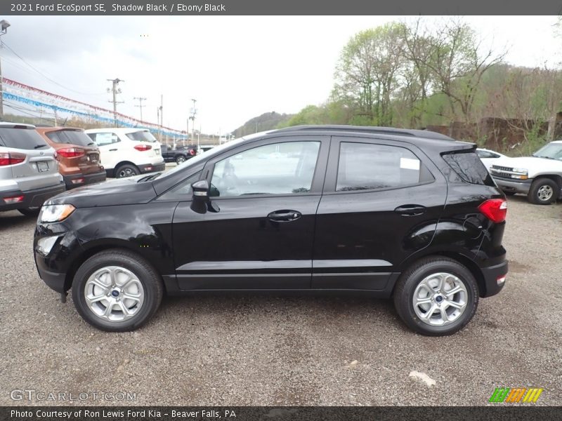 Shadow Black / Ebony Black 2021 Ford EcoSport SE