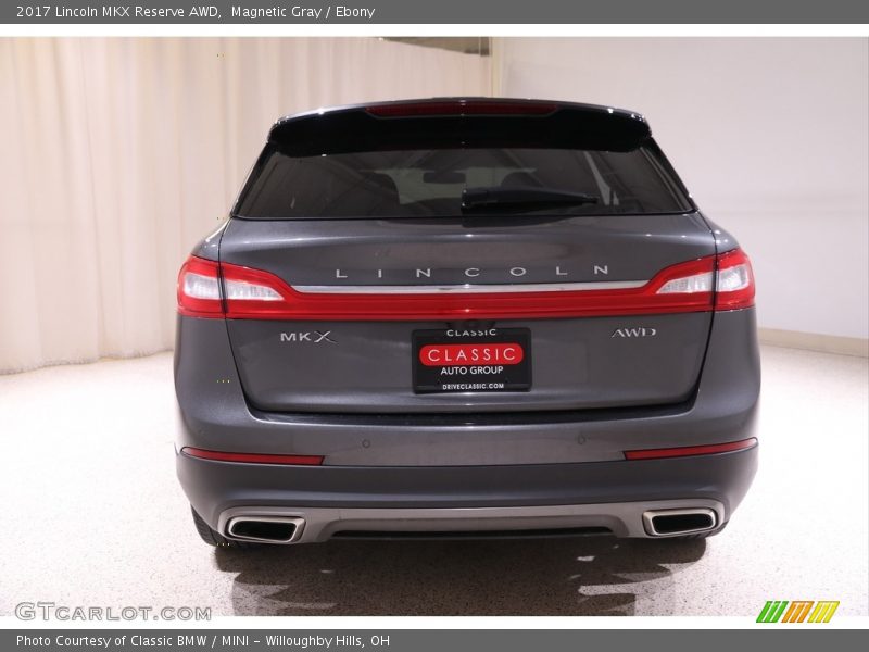 Magnetic Gray / Ebony 2017 Lincoln MKX Reserve AWD