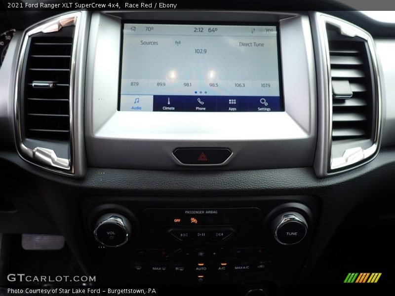 Race Red / Ebony 2021 Ford Ranger XLT SuperCrew 4x4