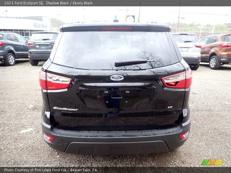 Shadow Black / Ebony Black 2021 Ford EcoSport SE