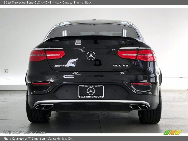 Black / Black 2019 Mercedes-Benz GLC AMG 43 4Matic Coupe