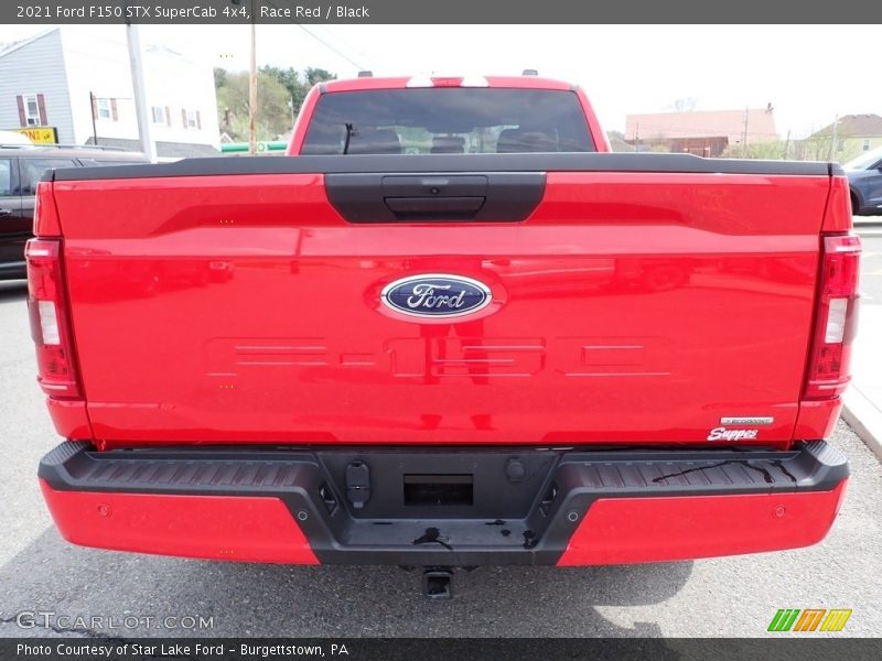 Race Red / Black 2021 Ford F150 STX SuperCab 4x4