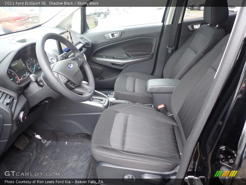 Shadow Black / Ebony Black 2021 Ford EcoSport SE