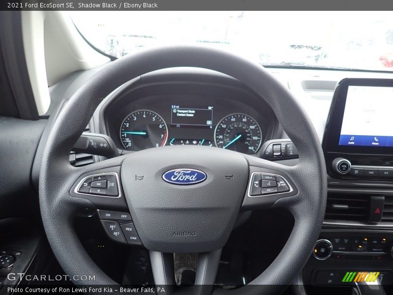 Shadow Black / Ebony Black 2021 Ford EcoSport SE