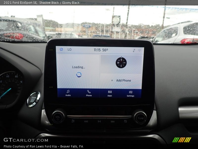 Shadow Black / Ebony Black 2021 Ford EcoSport SE
