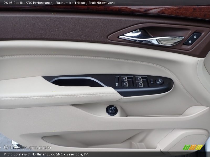 Platinum Ice Tricoat / Shale/Brownstone 2016 Cadillac SRX Performance