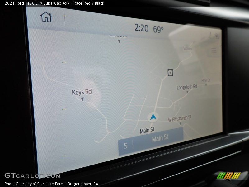 Race Red / Black 2021 Ford F150 STX SuperCab 4x4