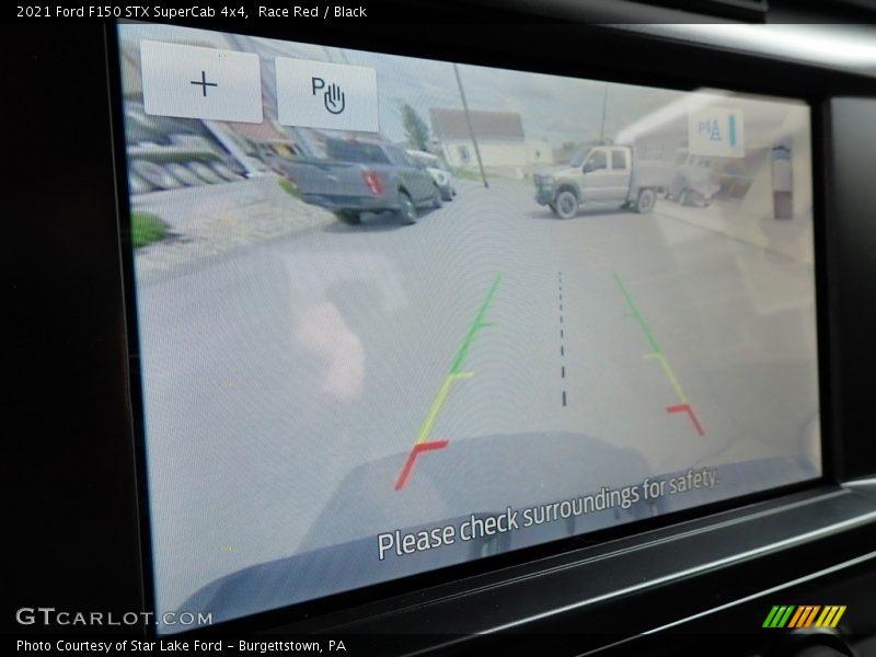Race Red / Black 2021 Ford F150 STX SuperCab 4x4