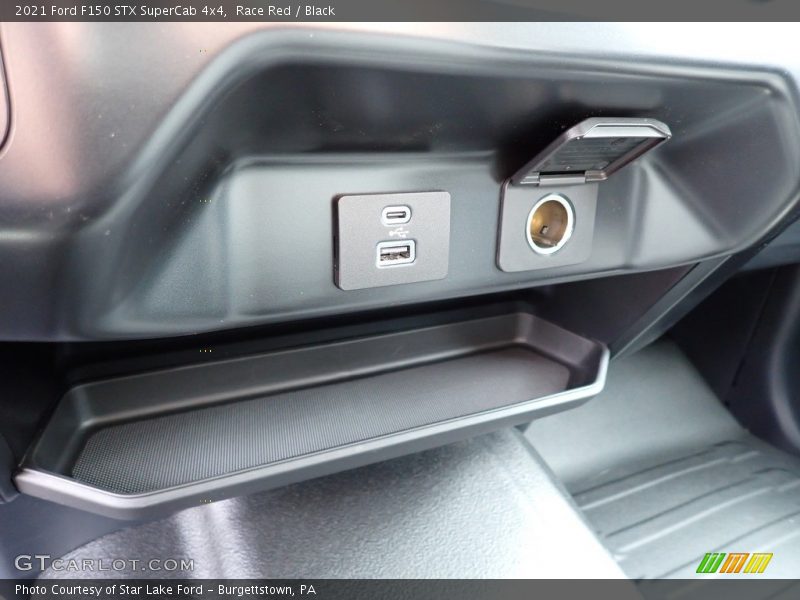 Race Red / Black 2021 Ford F150 STX SuperCab 4x4