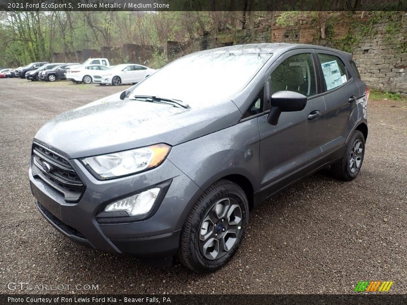 Front 3/4 View of 2021 EcoSport S