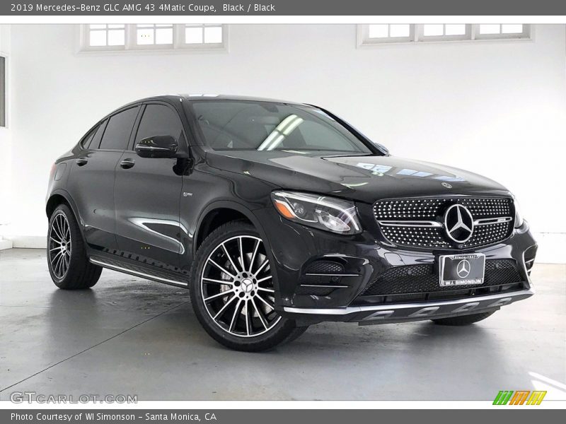 Black / Black 2019 Mercedes-Benz GLC AMG 43 4Matic Coupe