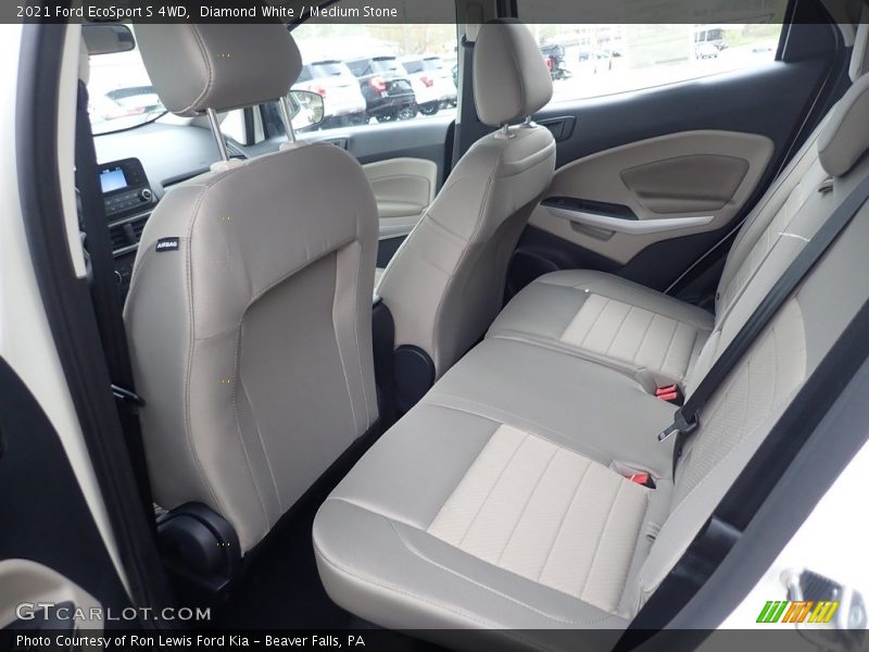 Rear Seat of 2021 EcoSport S 4WD