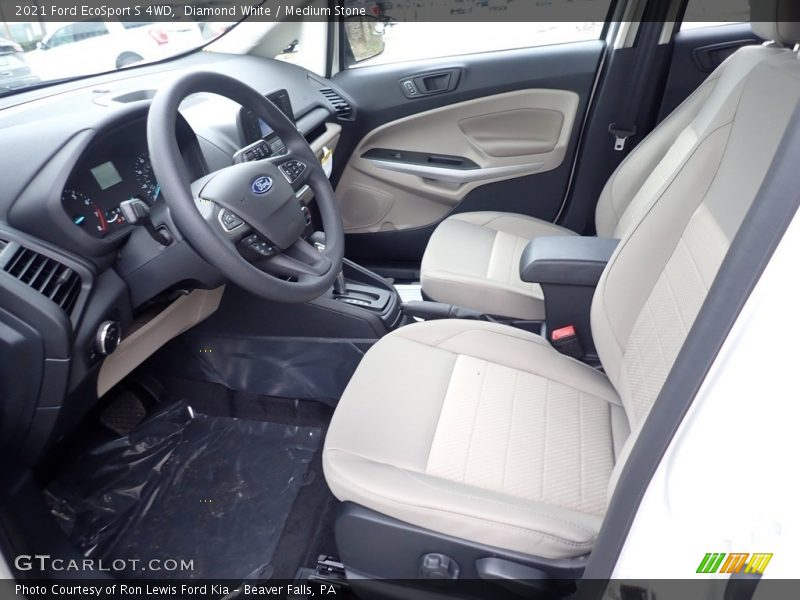 Front Seat of 2021 EcoSport S 4WD