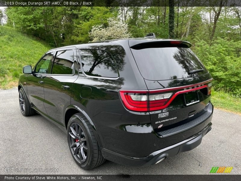 DB Black / Black 2019 Dodge Durango SRT AWD